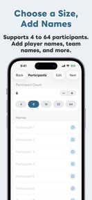 Bracket Maker Tournament App screenshot