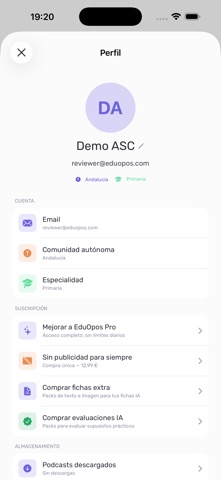 EduOpos screenshot