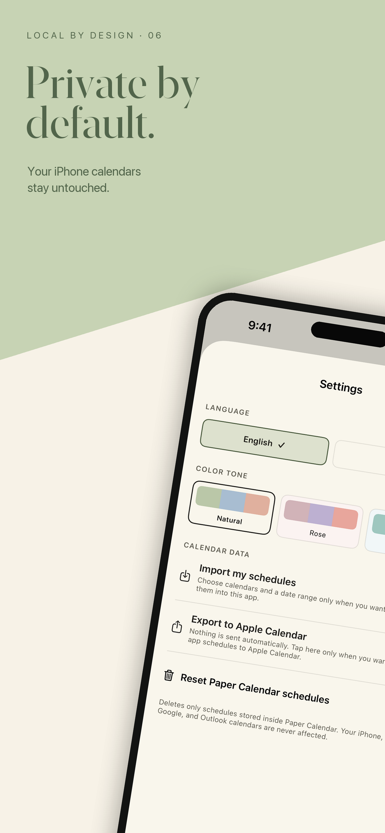 Paper Calendar: Simple Planner screenshot 6