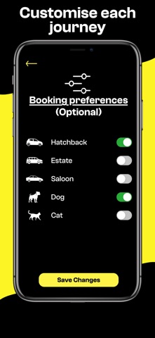 Delta Taxis Merseyside iPhone screenshot