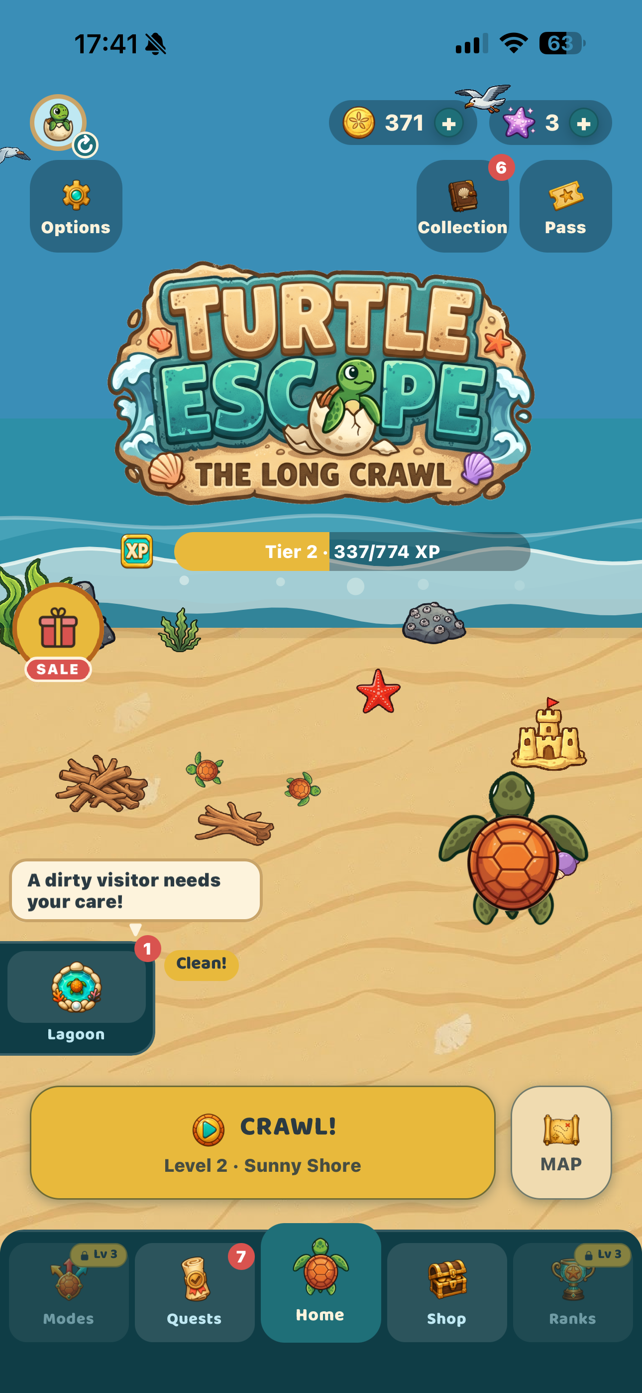 Turtle Escape: The Long Crawl screenshot 4