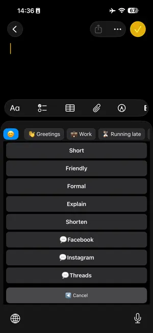 AtomKeys – Smart Keyboard screenshot 2