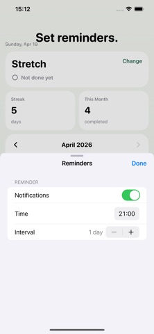 DoneToday: Daily Log screenshot