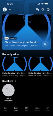 Christ Sanctuary iPhone screenshot
