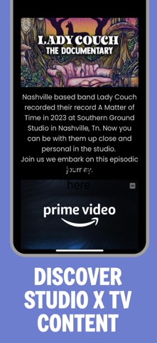 Studio X TV screenshot