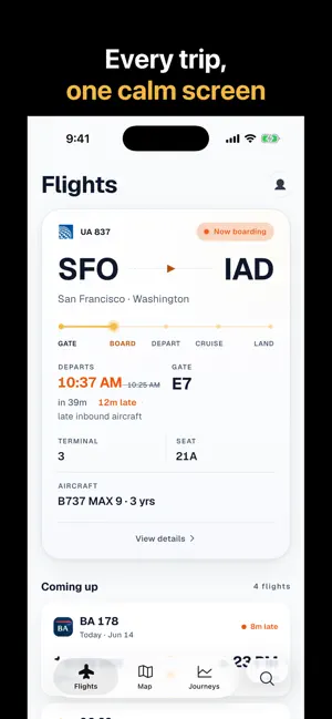 FlightFlow: Flight Tracker screenshot 4
