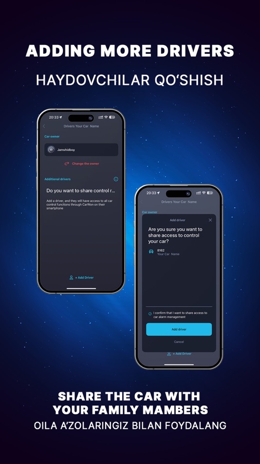 #2. Carwon Mobile (iOS) 由: Azizjon Jamoldinov
