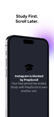 PrepScroll SAT for Screentime screenshot