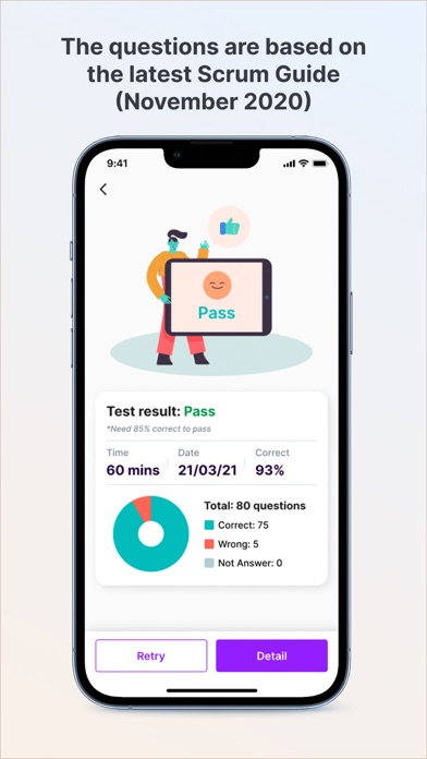 Screenshot 4 of PSPO-II Exam Simulator App