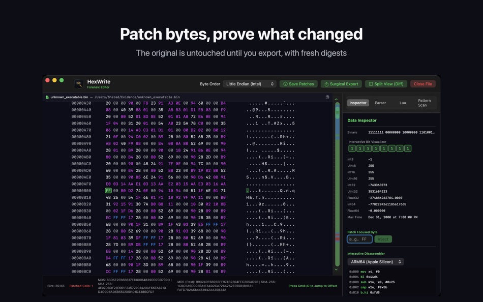 #6. HexWrite (macOS) Által: ProfWorkBench, LLC