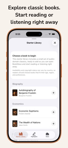 BookWave: EPUB & PDF Reader Screenshot 5 of 10