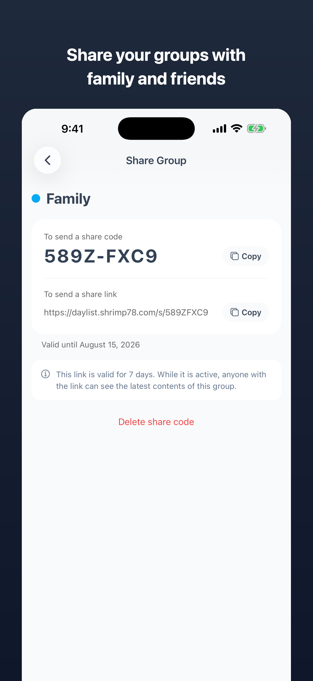 DayList - Birthday Reminder screenshot 3