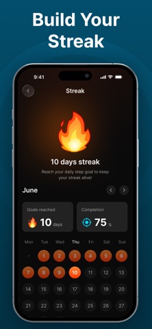 Stepwell: Walking Step Counter screenshot