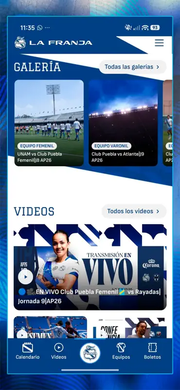 Club Puebla screenshot 8 of 9