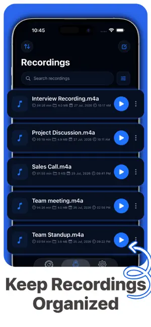 Voice Recorder: HD Audio Memo screenshot 4