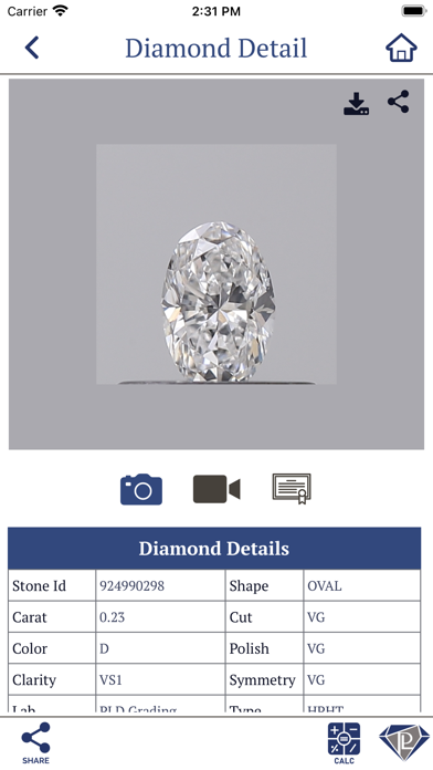 PLDLIVE Lab Grown Diamonds Screenshot
