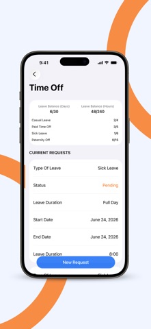 Azule Timecard screenshot