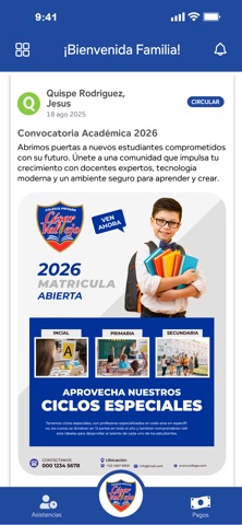 Colegio César Vallejo Vent screenshot