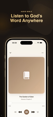 Audio Bible - Listen & Study iPhone screenshot