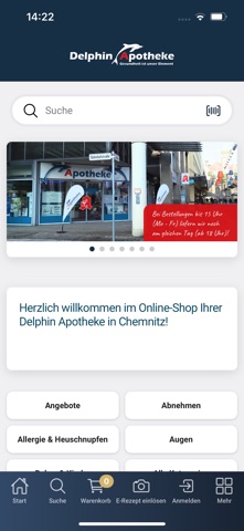 Delphin Apotheke Chemnitz screenshot