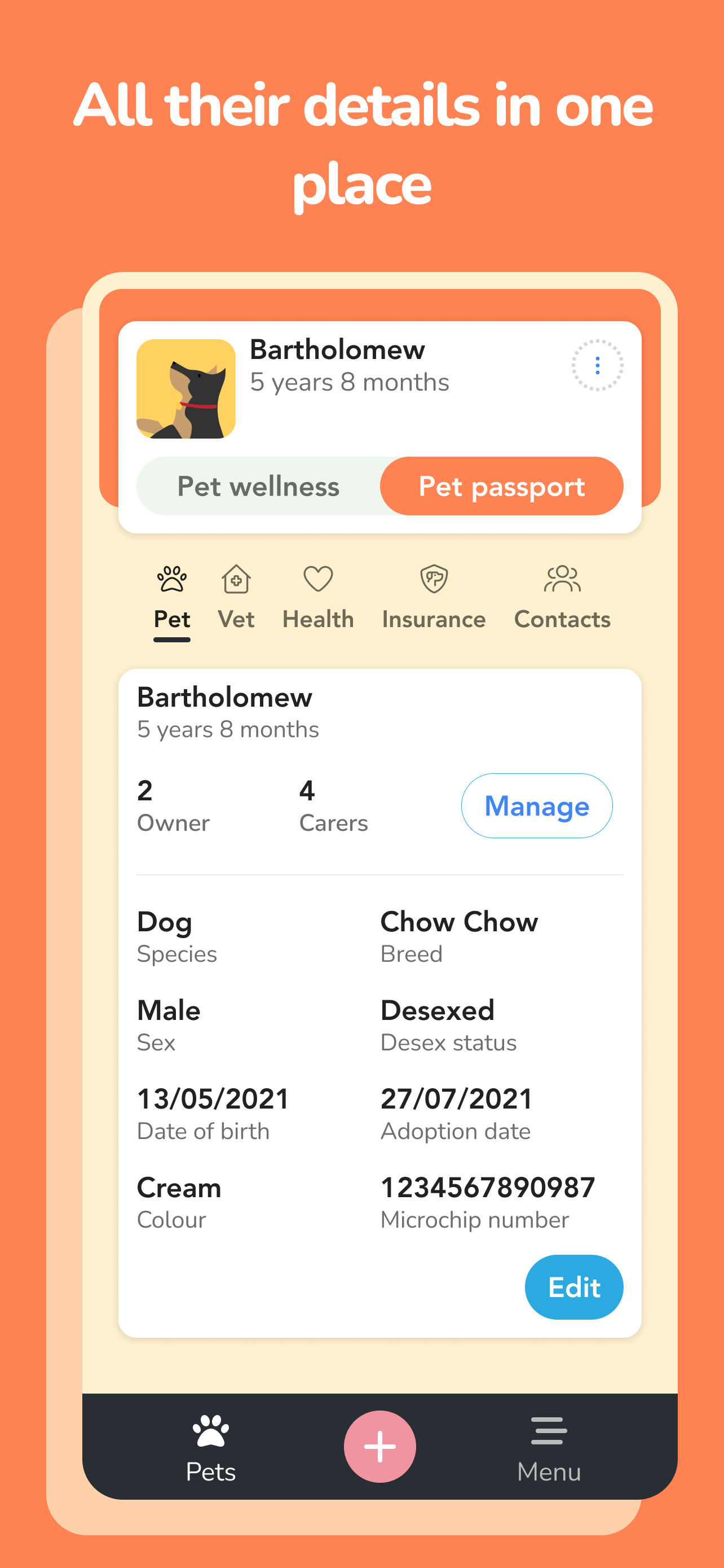 PetOS - Pet Health Tracker