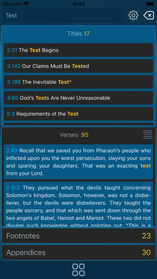 #7. Quran The Final Testament (iOS) 由: Yunusemre Senturk