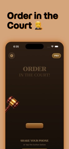 Hammer: Court Judge iPhone screenshot