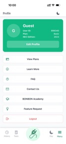 Ask BONBON - NEC Code AI screenshot