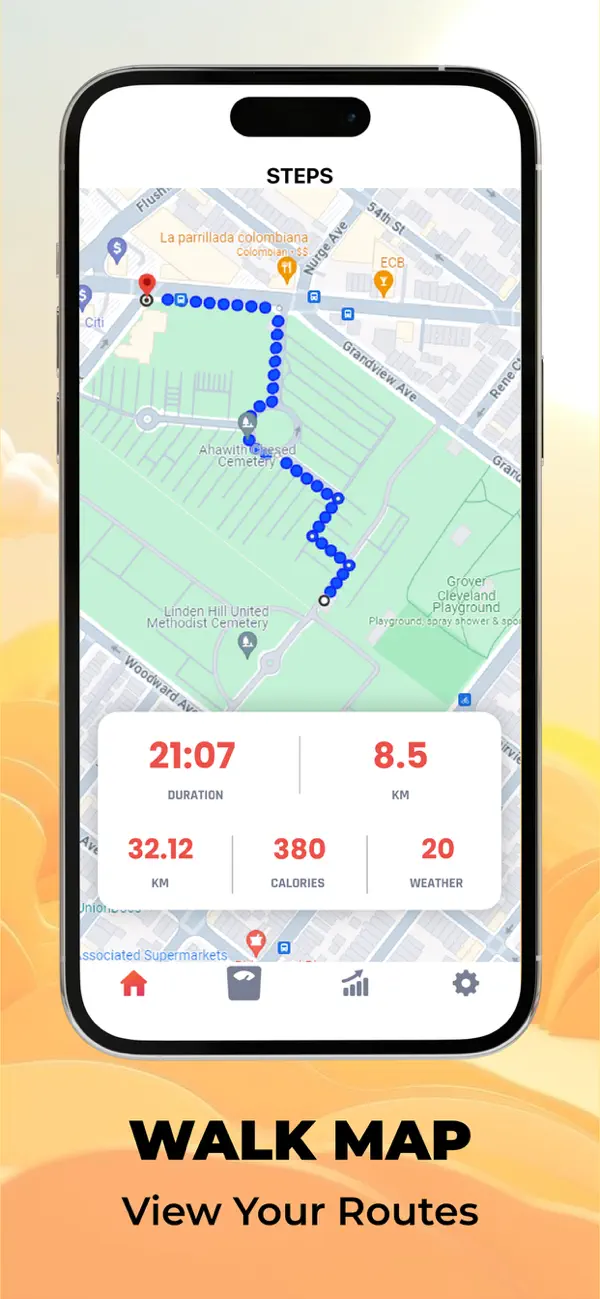 Screenshot #2 pour Activity Tracker Podometre