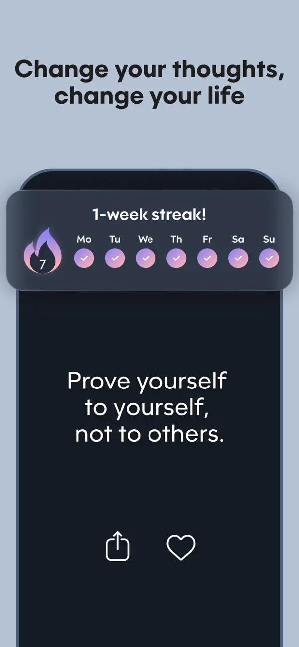 Motivation app screenshot 2