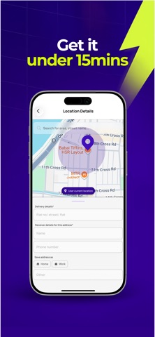 inMinutes: Fresh Food Delivery iPhone screenshot 3