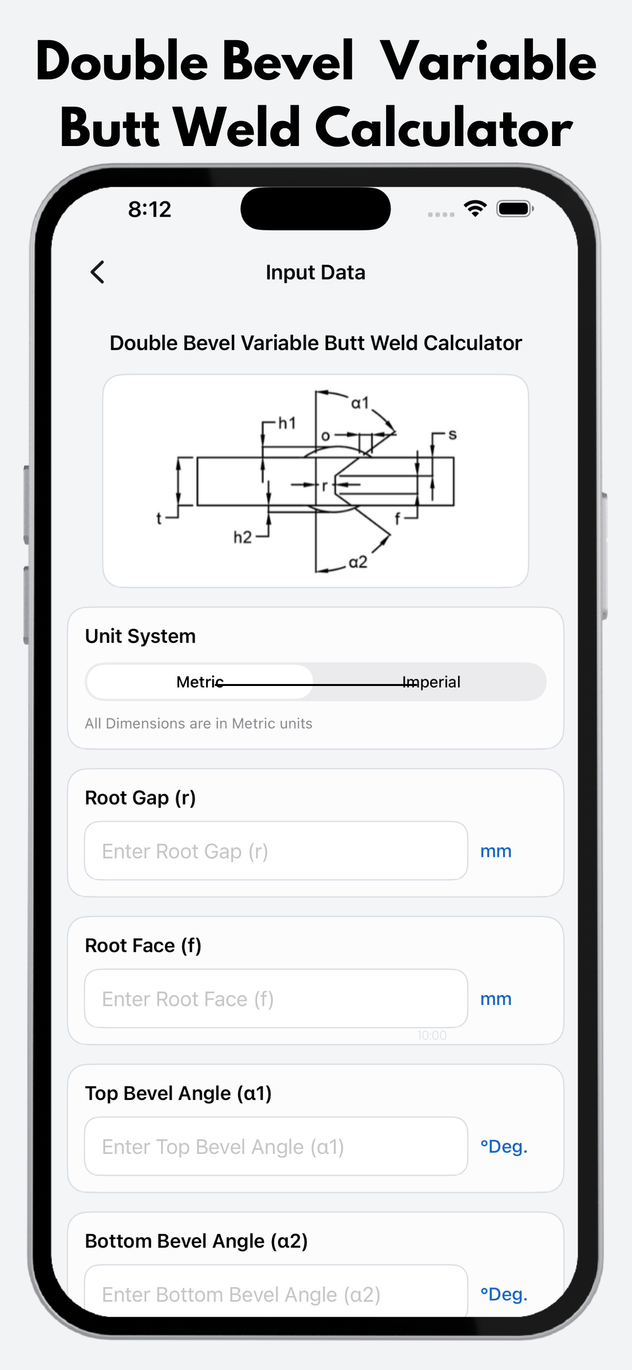 Welding Weight Calculator Pro screenshot 6
