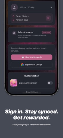 Bloomy - Cycle Period Tracker Screenshot 8 of 8