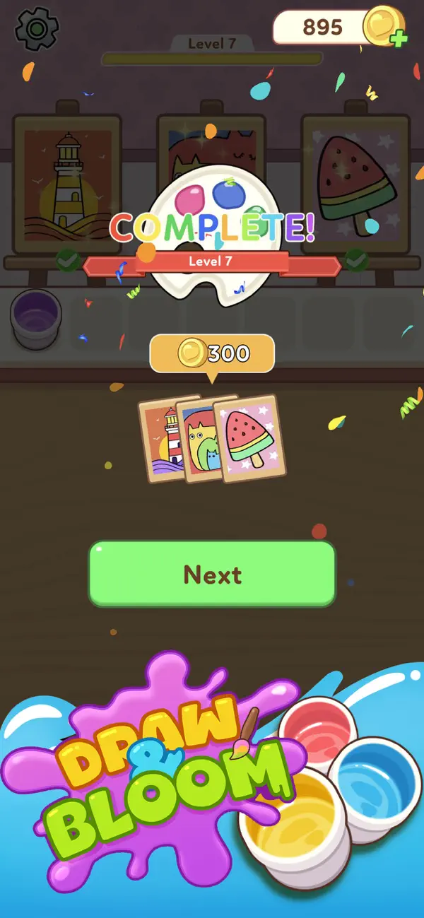 Screenshot #2 pour Draw & Bloom