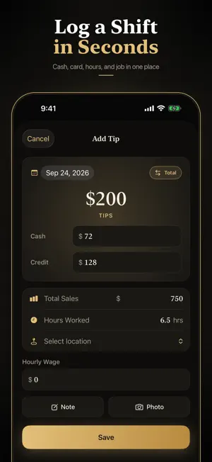 Tip Tracker Calculator screenshot 3