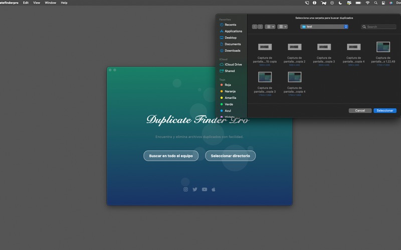 App screenshot