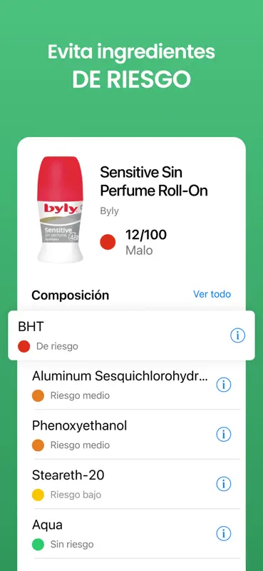 Yuka - Análisis de productos screenshot 2 of 5