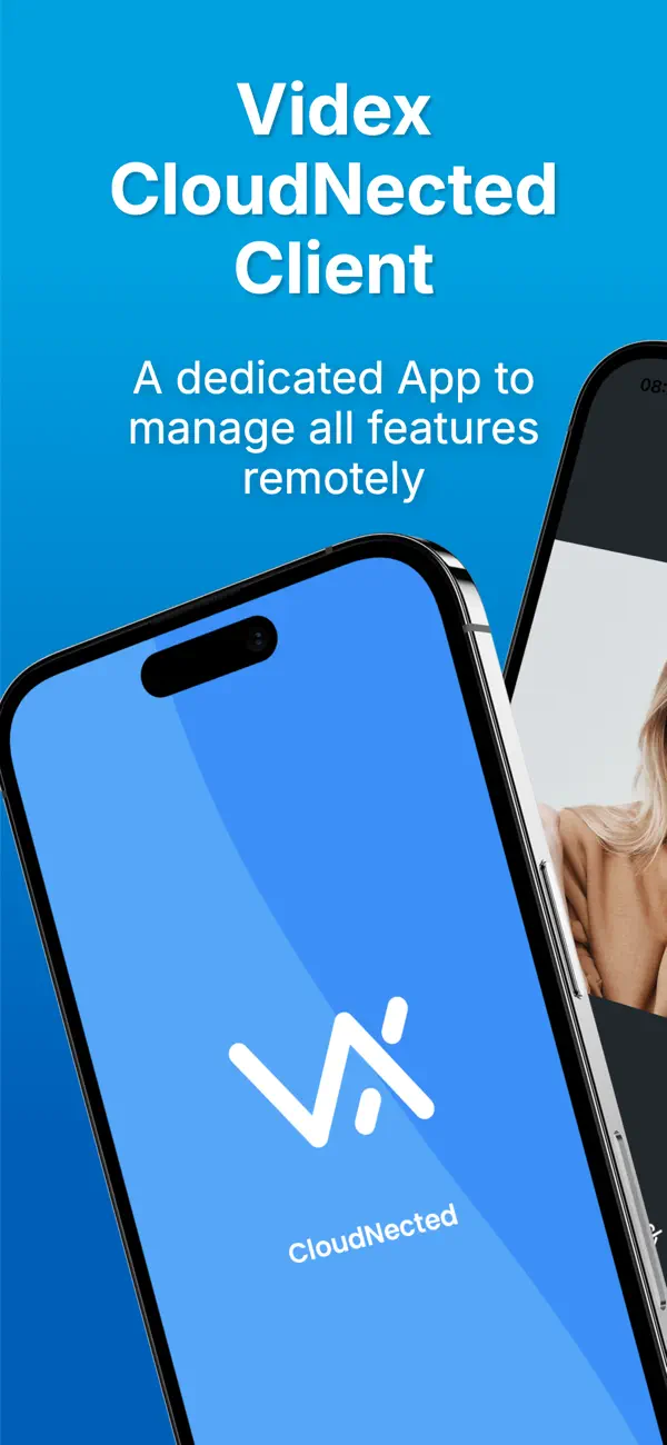 #1. Videx CloudNected Client (iOS) Ved: Videx Electronics S.p.A