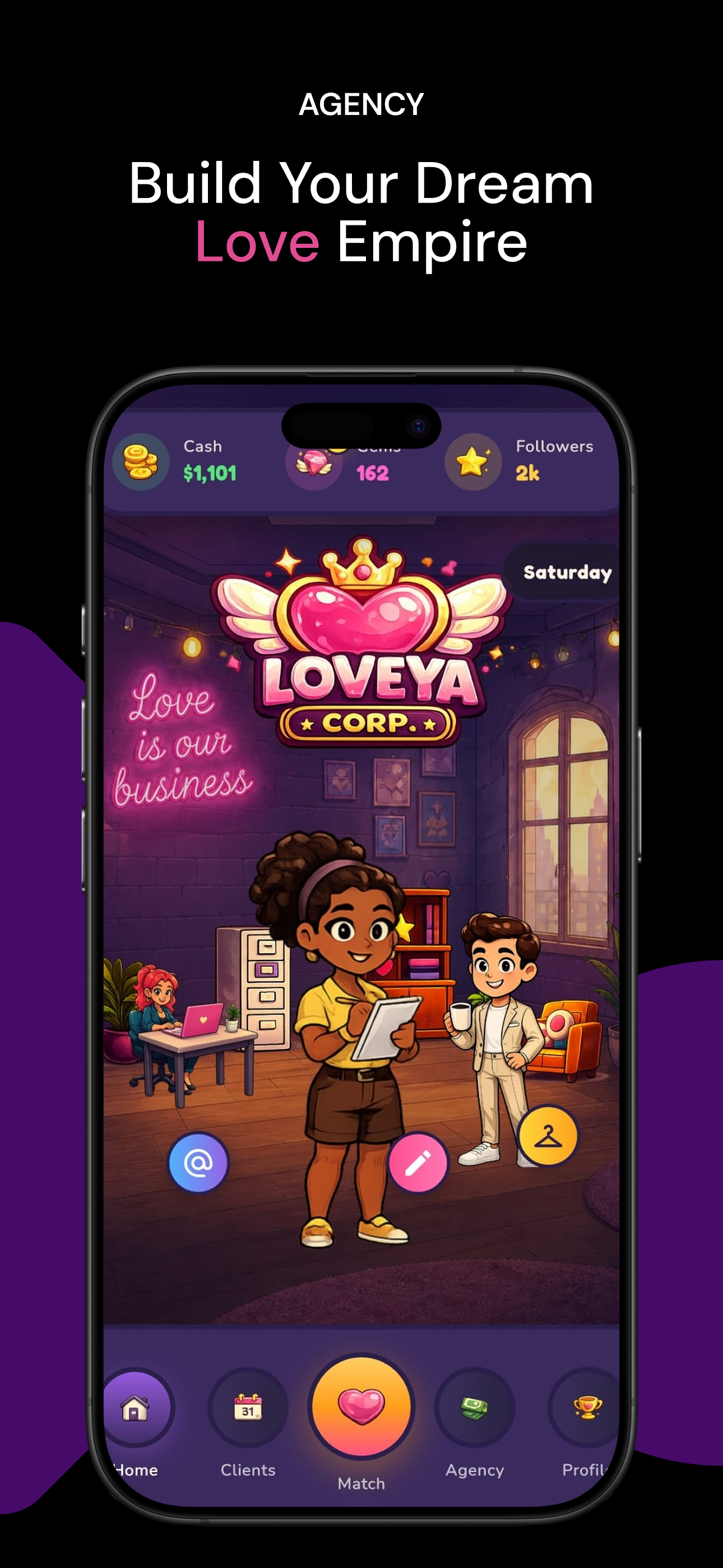 Loveya Corp: Agency screenshot 2
