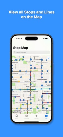UIUC Bus screenshot