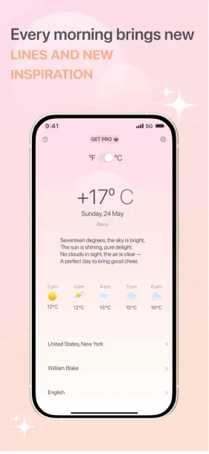 Weather & Poetry Widget screenshot 4