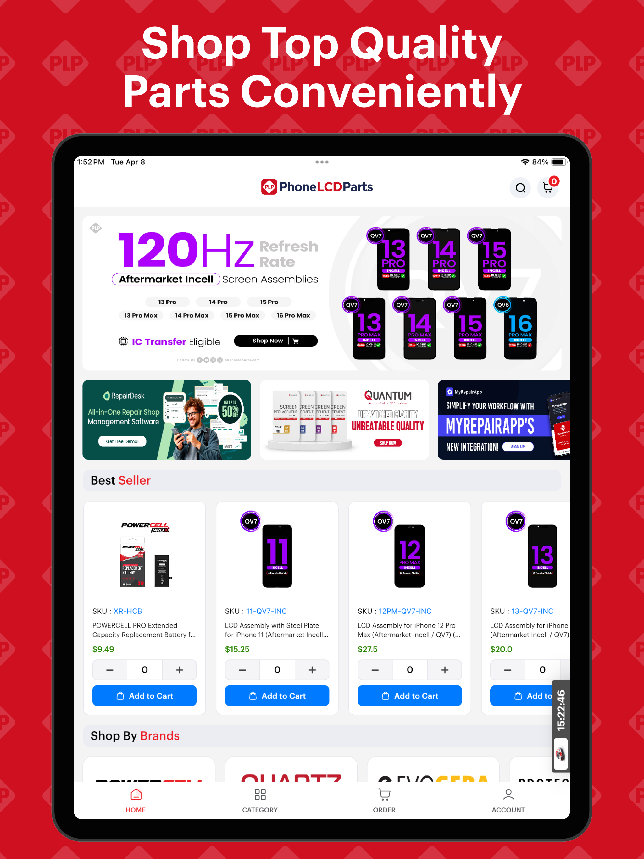 PhoneLCDParts