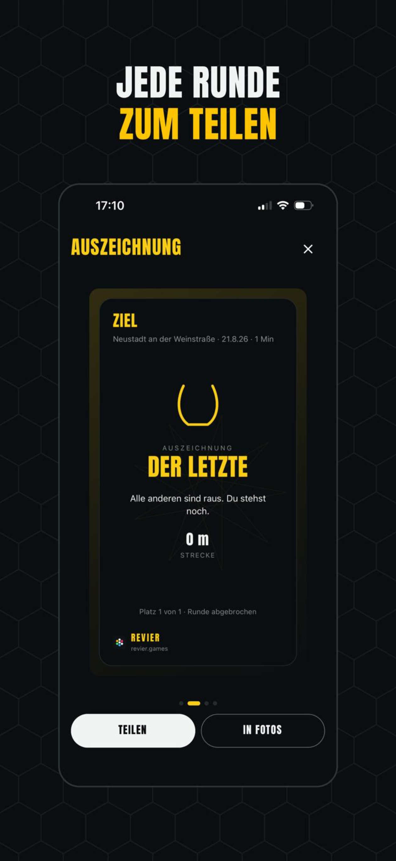 REVIER – GPS Hide & Seek screenshot 4