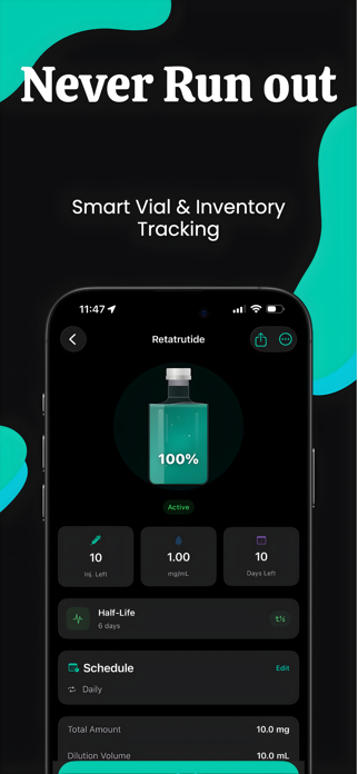 Peptify - Peptide Tracker Screenshot 6 of 8