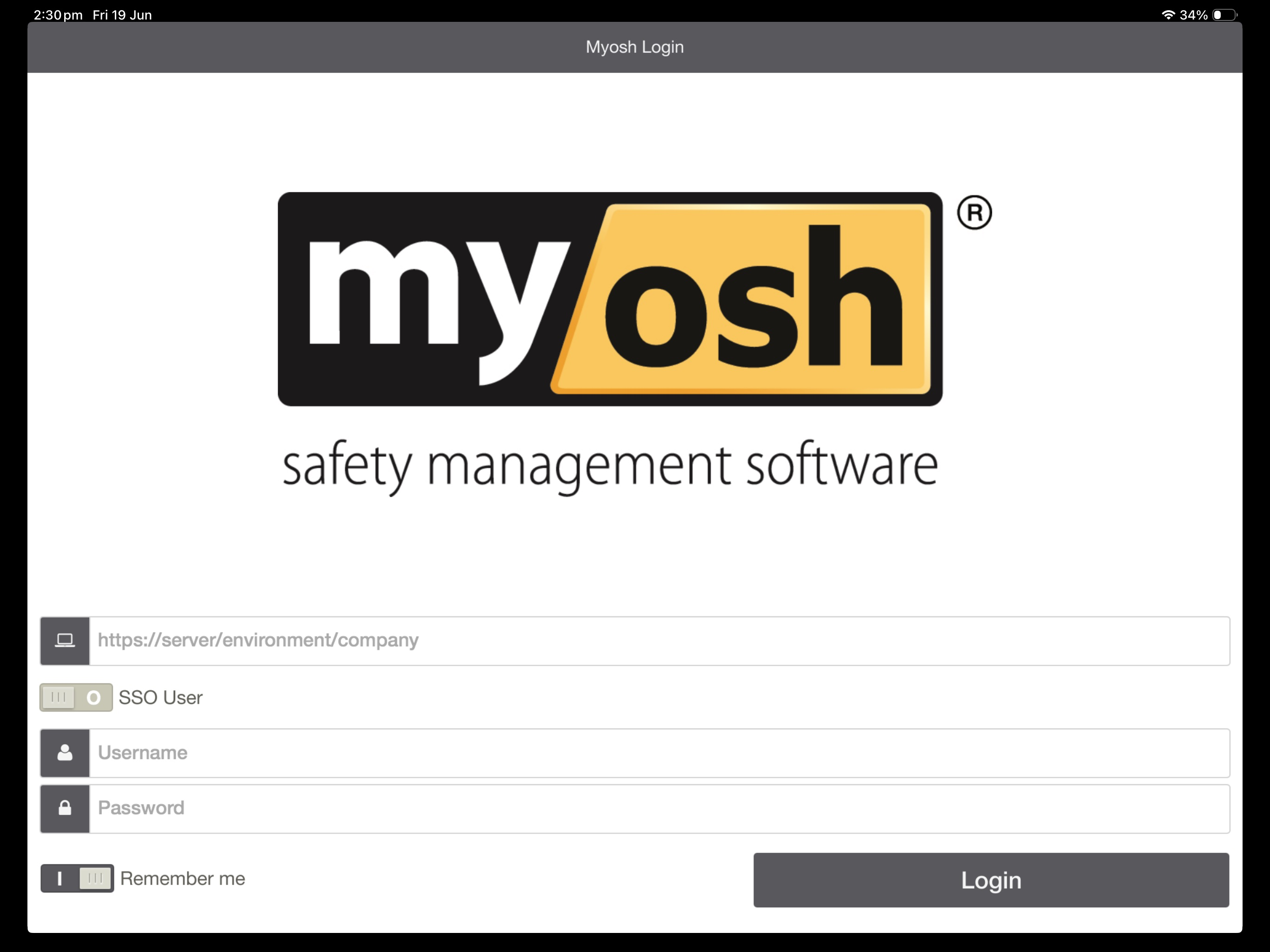 myosh Safety Management