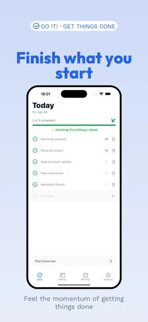 Do it! - Get Things Done screenshot 3