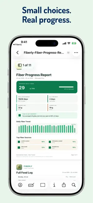 Fiberly: Prebiotic Fiber screenshot 3