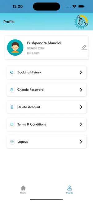 FixMyAppliance screenshot 2