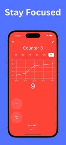 Click Counter - Cico iPhone screenshot