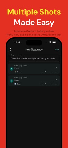 Body Timeline: Track your body iPhone screenshot